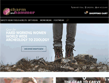 Tablet Screenshot of charmandhammer.com